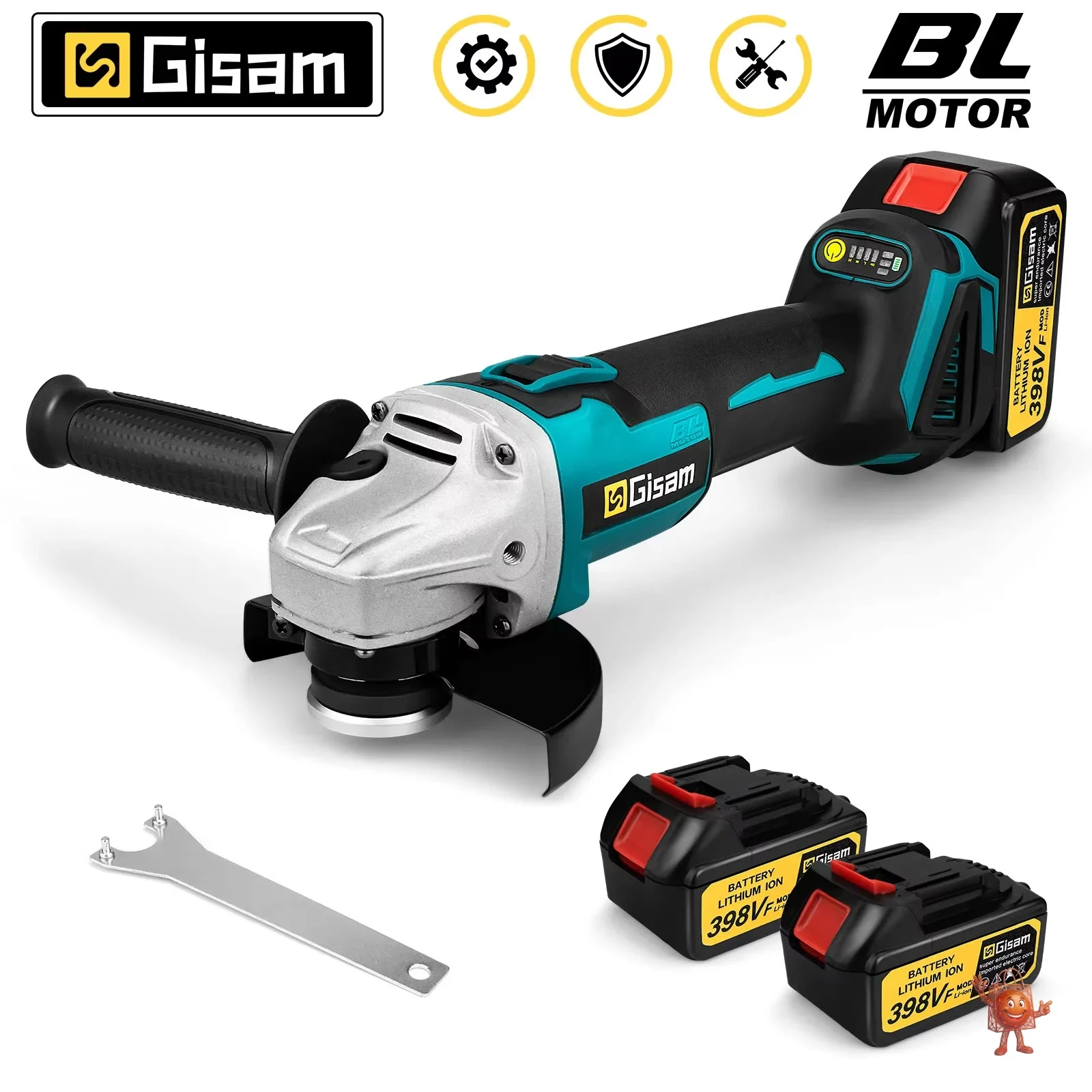 Gisam 125mm Brushless Angle Grinder: 3-Month Honest Review