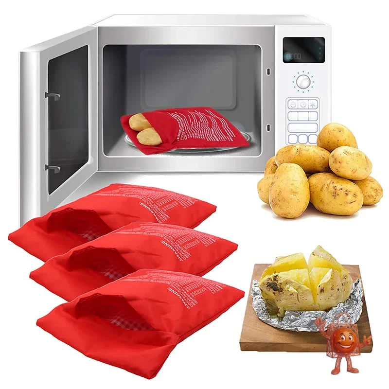 Bolsa para Papas al Microondas: Papas Perfectas en 4 Minutos