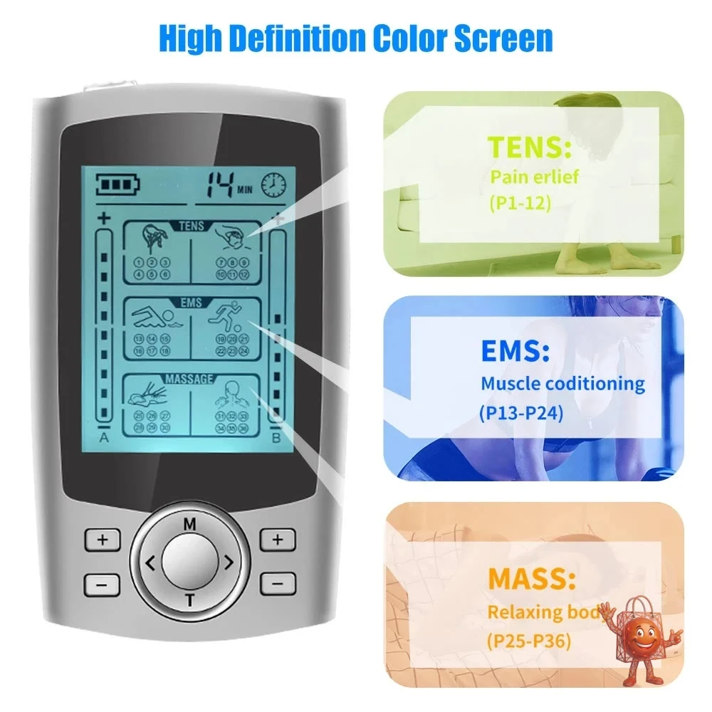 TENS/EMS Muscle Stimulator Review: 36 Modes for $4.24 - Worth It?