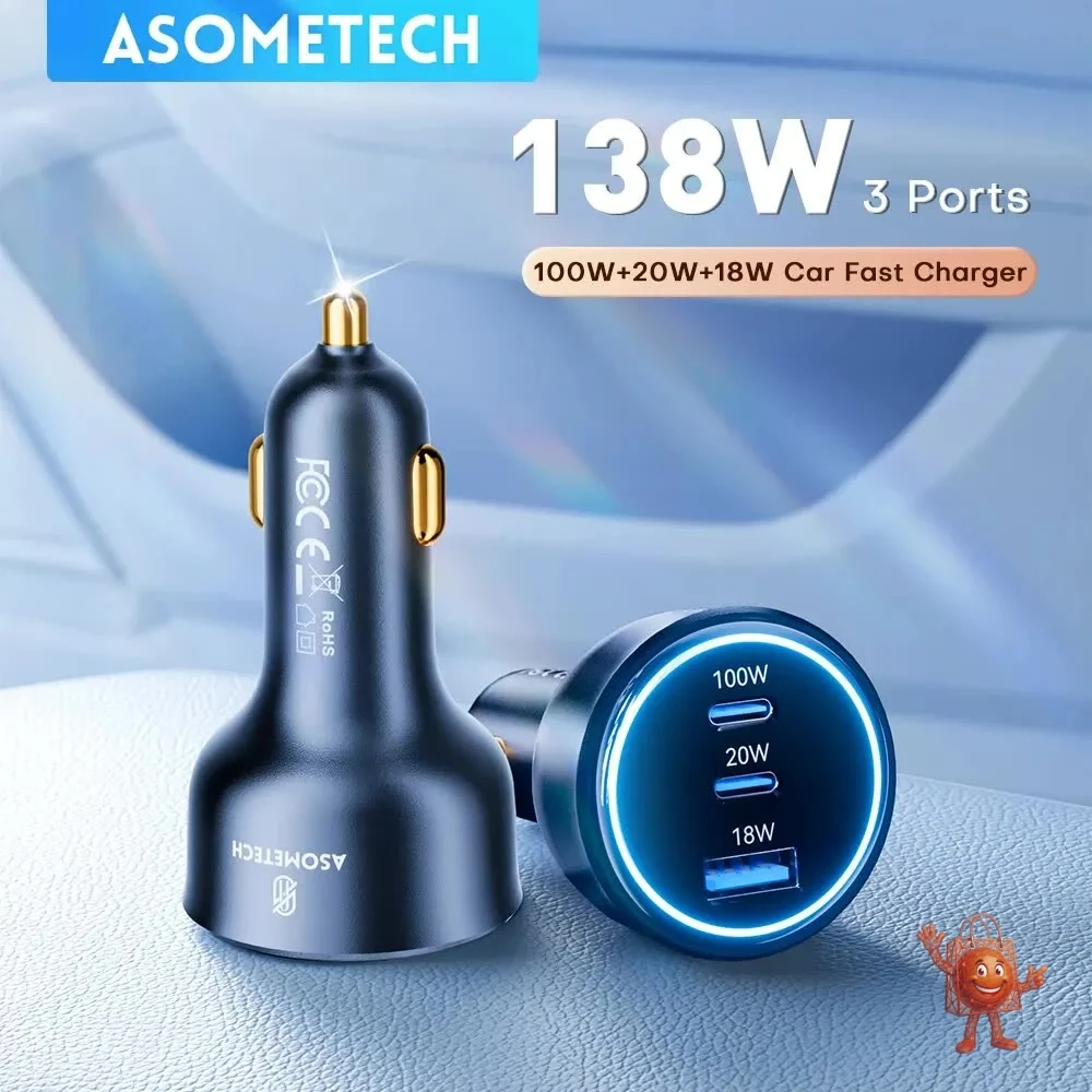 ASOMETECH 138W Car Charger: Is the GaN hype real?