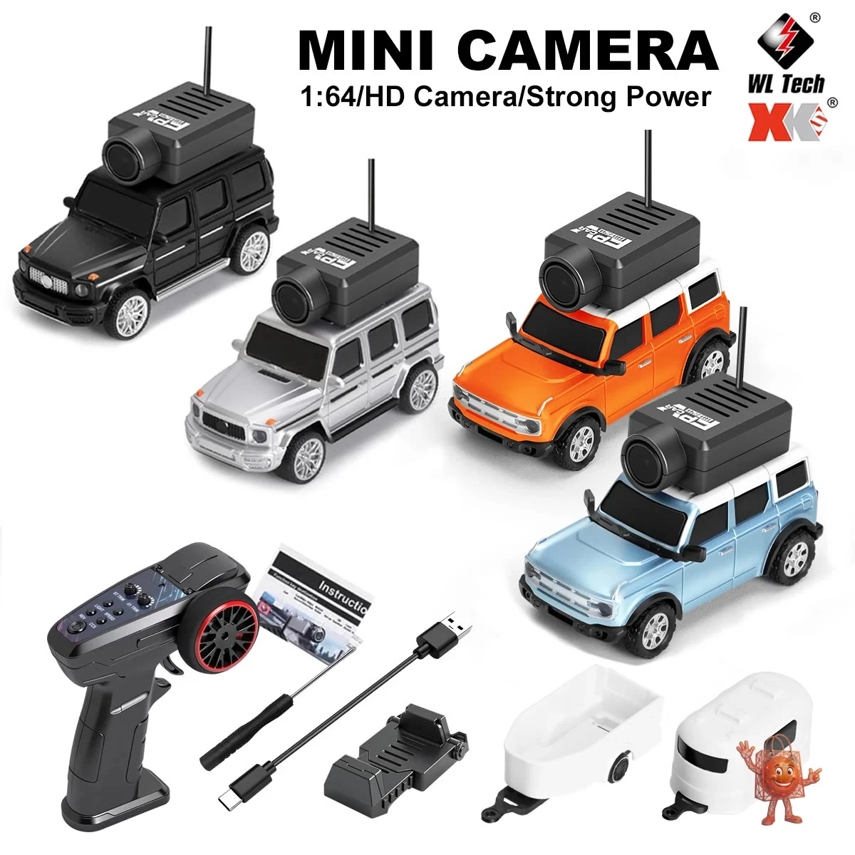 Coche RC Mini con Cámara FPV 720P - Review Honesto
