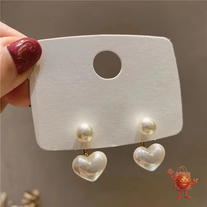 Aretes de Perla Corazón: €1 que Parecen de €50 (Probé por Ti)