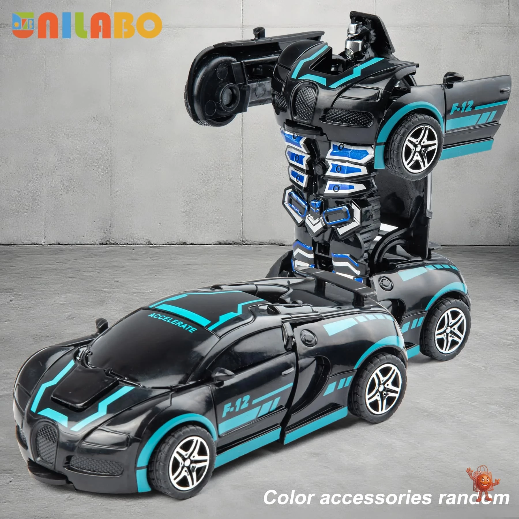Robot Transformador que Cambia de Auto a Robot Sin Baterias por €3