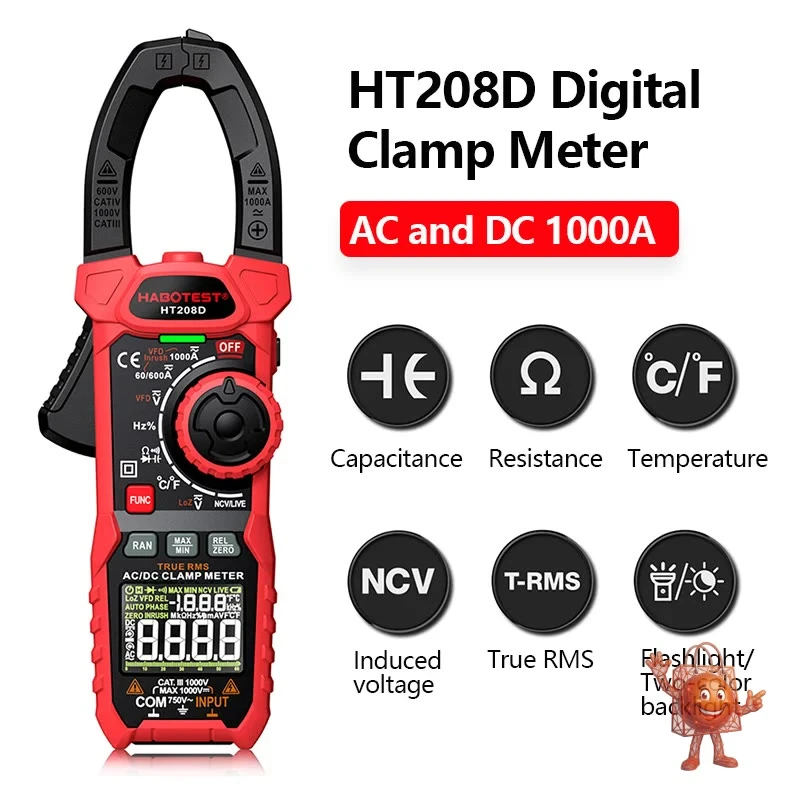 HT208A Clamp Meter Review: Premium Features at Budget Price