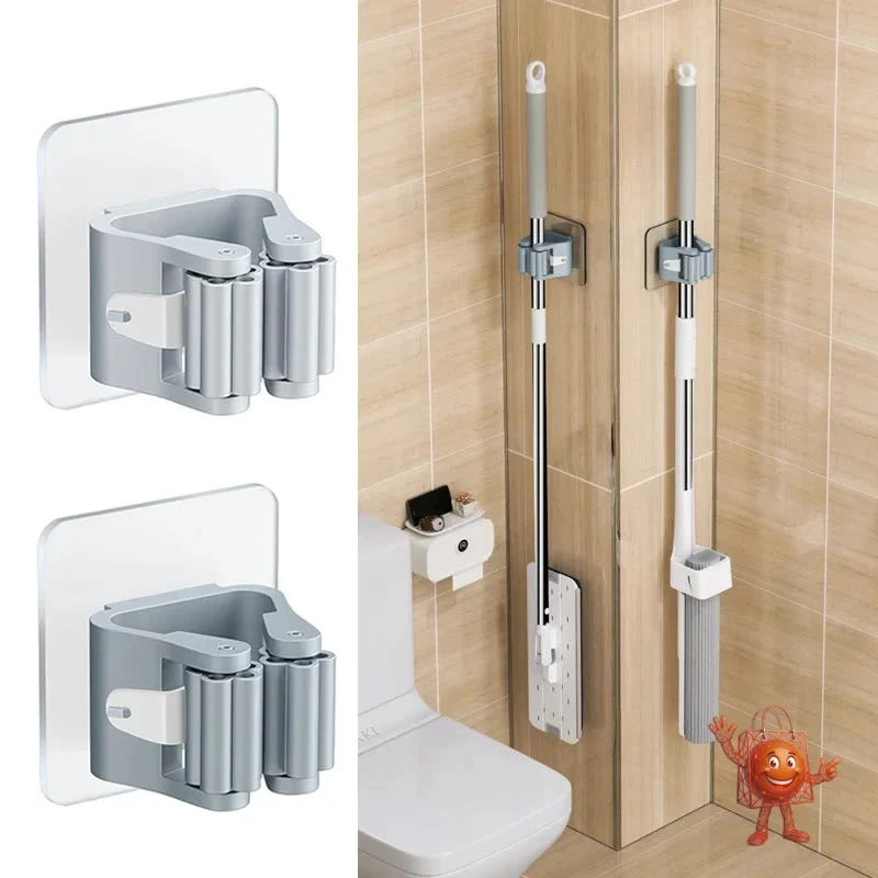 Soporte de Pared Sin Taladrar que Resuelve el Caos del Baño por €2.96