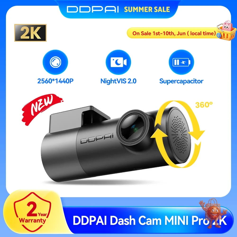 DDPAI Mini Pro 2K: האם דשקאם של 100 שקל שווה את זה?