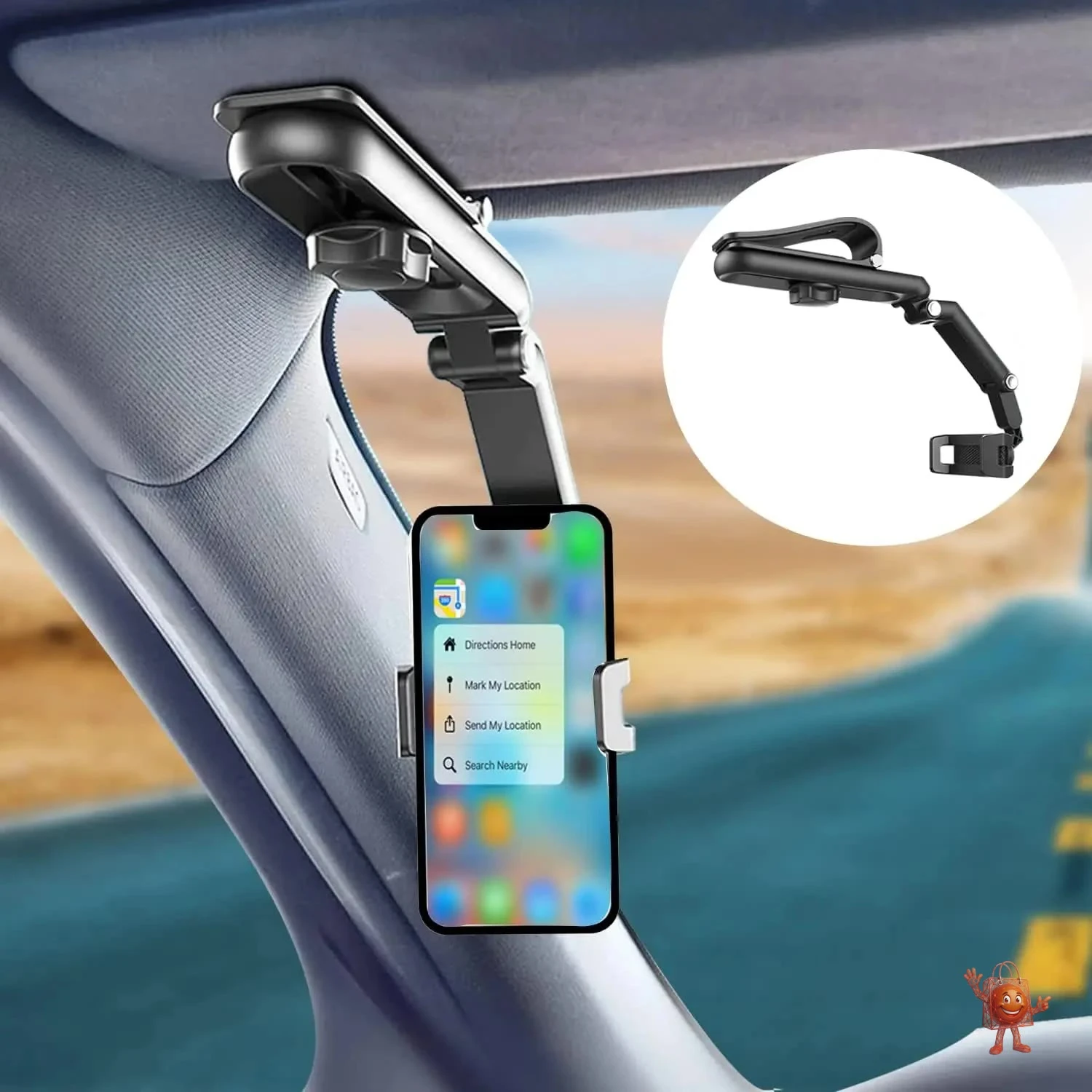 Car Sun Visor Phone Mount: 6-Month Real-World Test Results