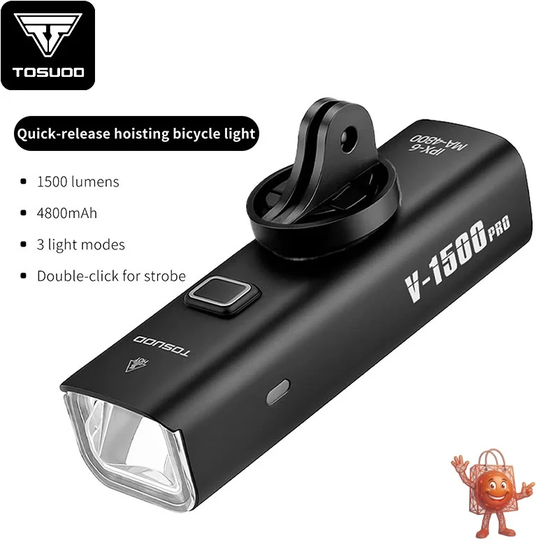 TOSUOD 1500 Lumen Bike Light: 3-Month Real-World Test Results