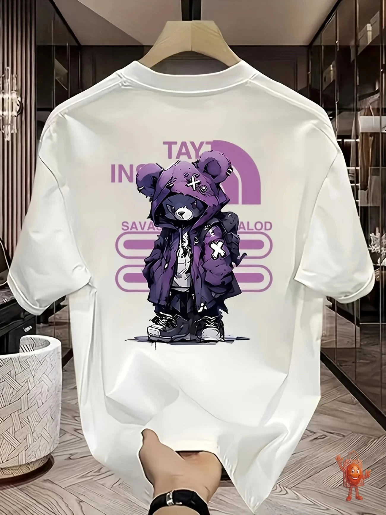 Camiseta Streetwear Oso Cartoon TAY INNO - Review Completo