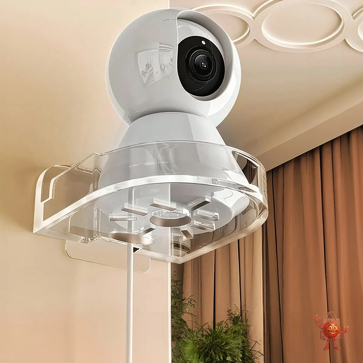Soporte de pared para cámara CCTV por menos de €2