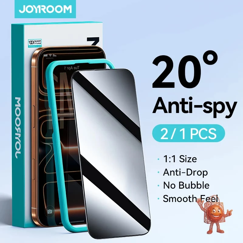 מגן מסך פרטיות Joyroom לאייפון — ביקורת כנה