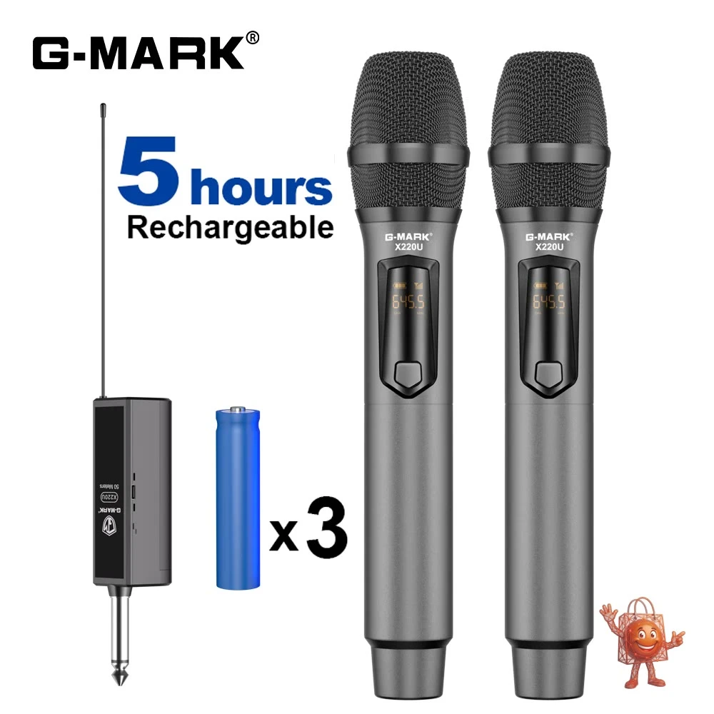 G-MARK X220U: El micrófono inalámbrico de karaoke que no esperaba