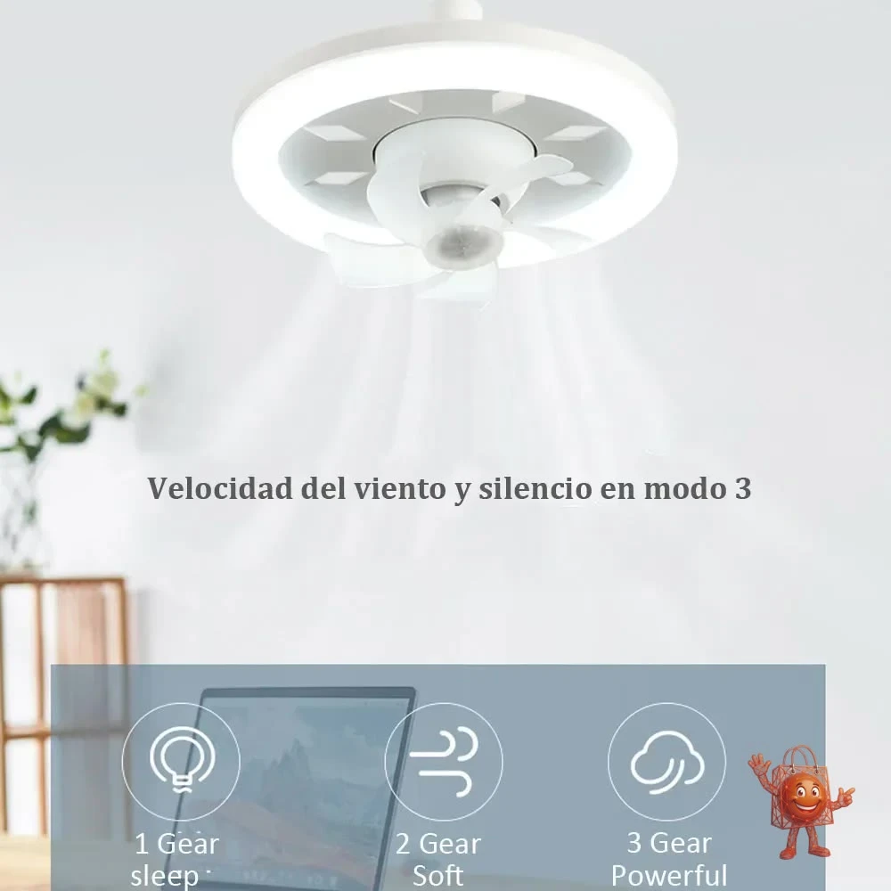 מאוורר תקרה עם LED ב-₪46 — מה בעצם מקבלים?