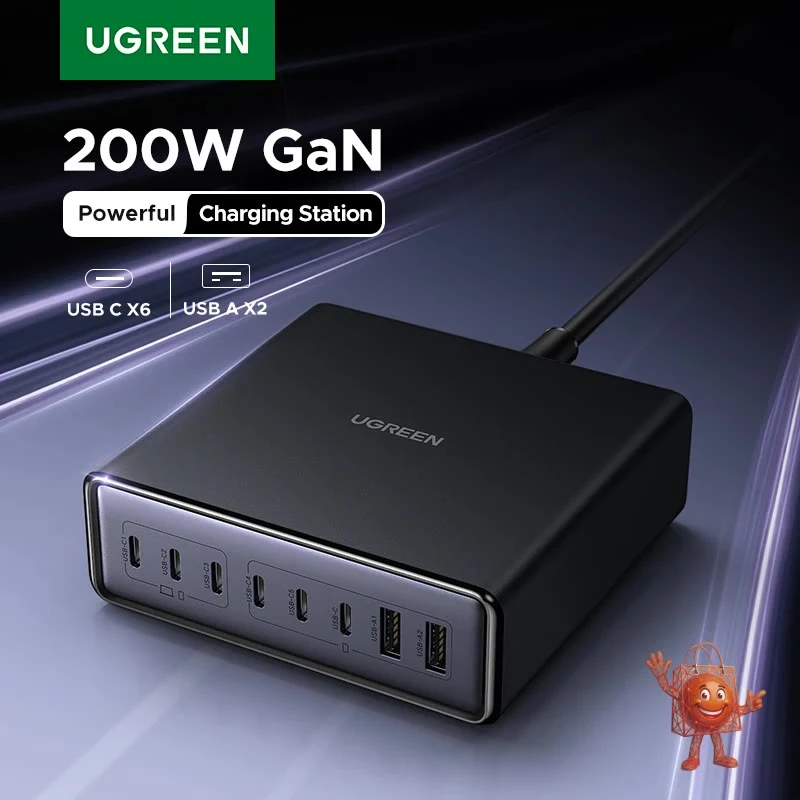 UGREEN 200W GaN Charger Review: One Brick to Rule Your Desk