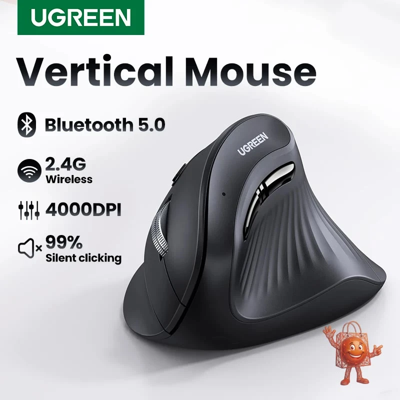 UGREEN Mouse Vertical Ergonómico: ¿Vale la pena a €14?