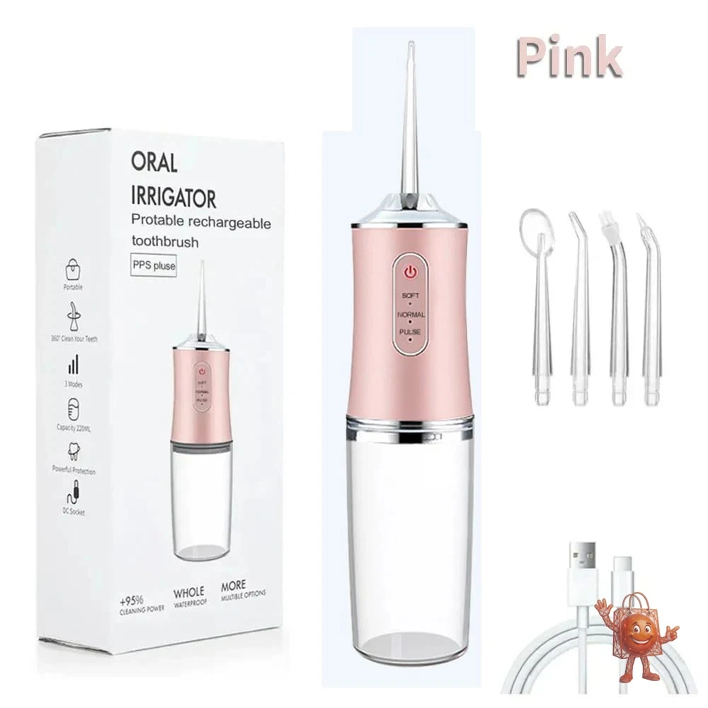 A $12 Portable Water Flosser That Actually Works