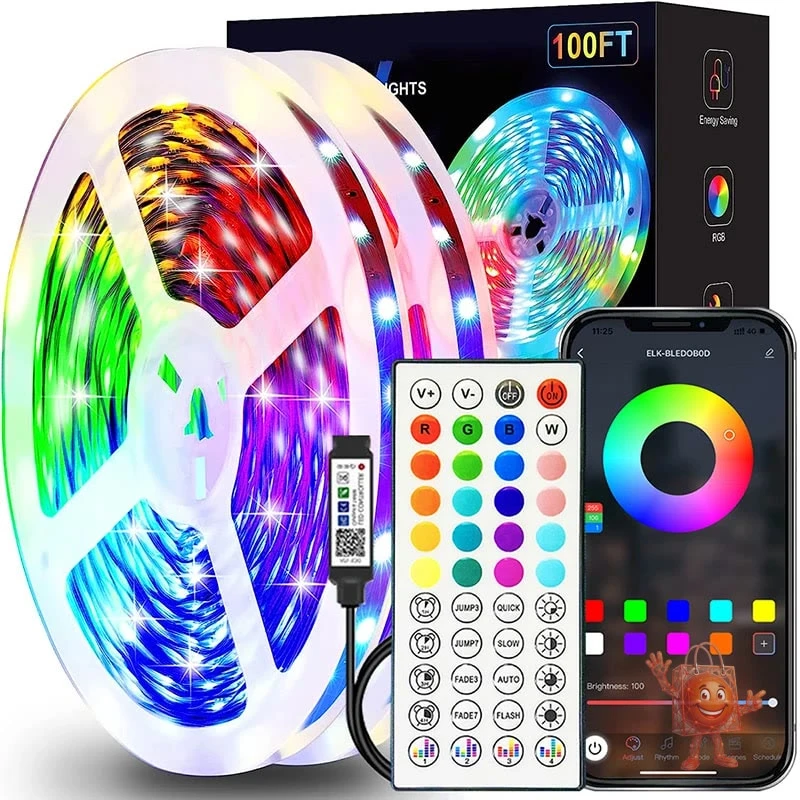 RGB LED Strip Light with App Control for Under $3 - Honest Review