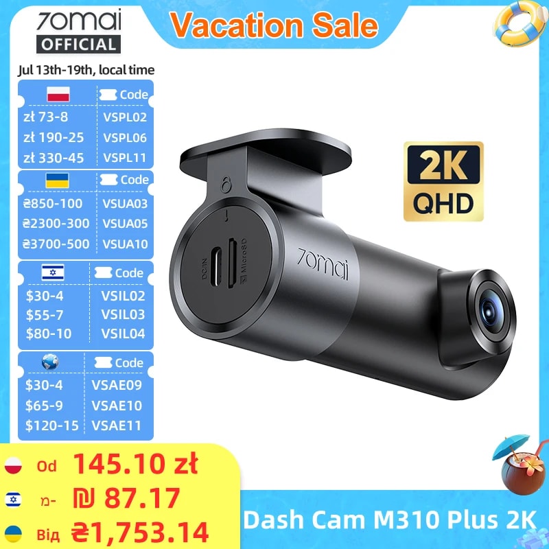70mai M310 Plus 2K Dash Cam Review: Worth It at $34?