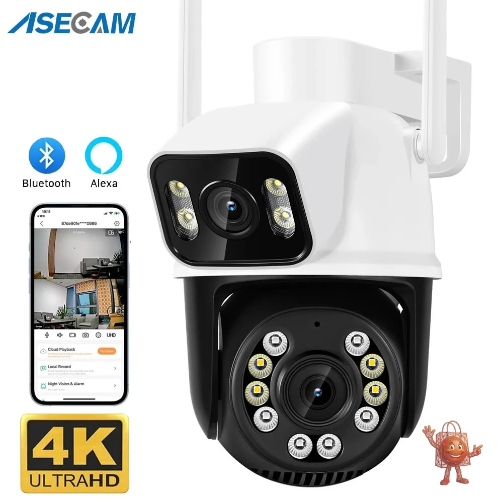 Cámara de seguridad 4K PTZ con IA por solo €26