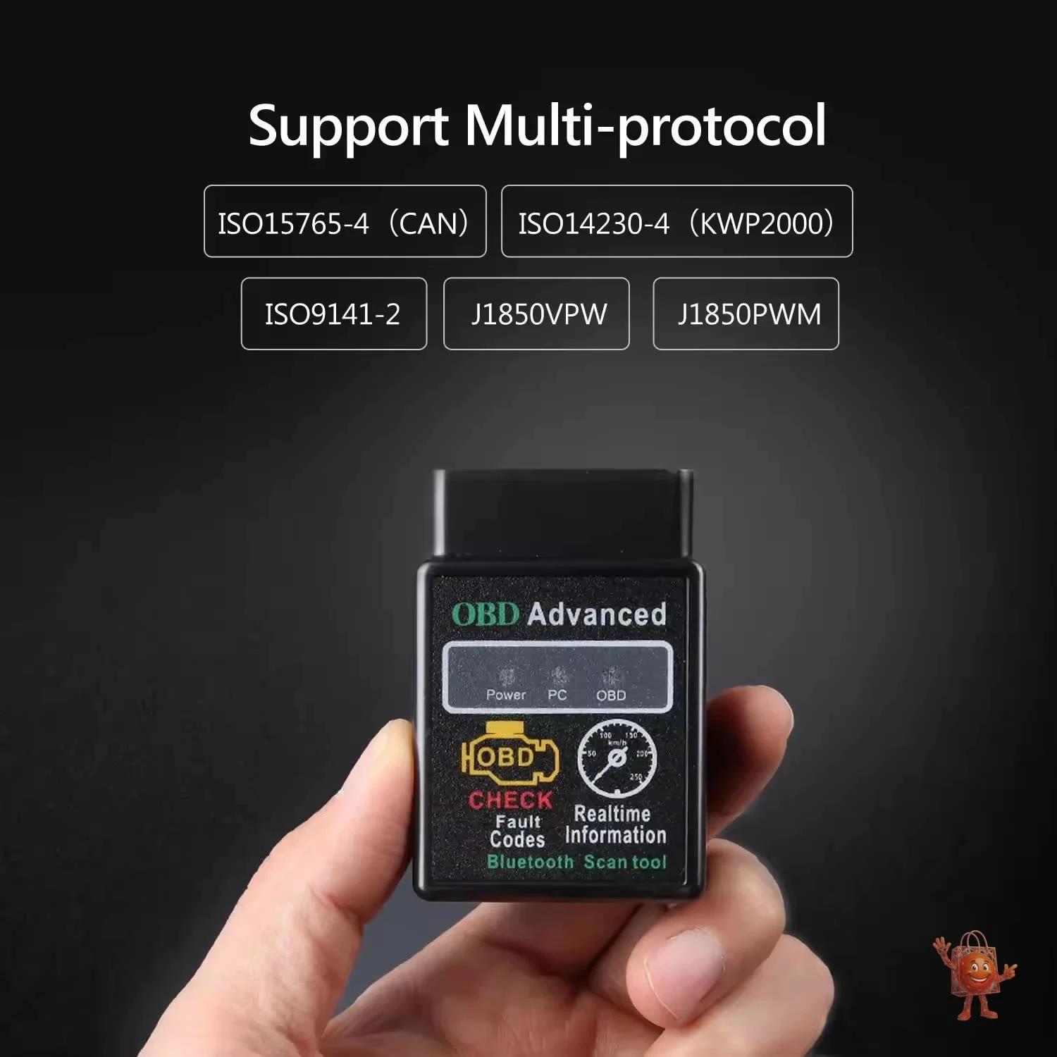 סורק OBD2 אלחוטי ב-₪9: בדקתי אם זה שווה משהו