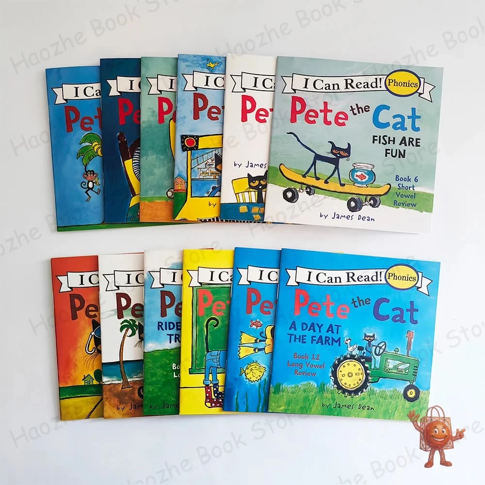 Pete the Cat 12-Book Phonics Set: Honest Review for $10