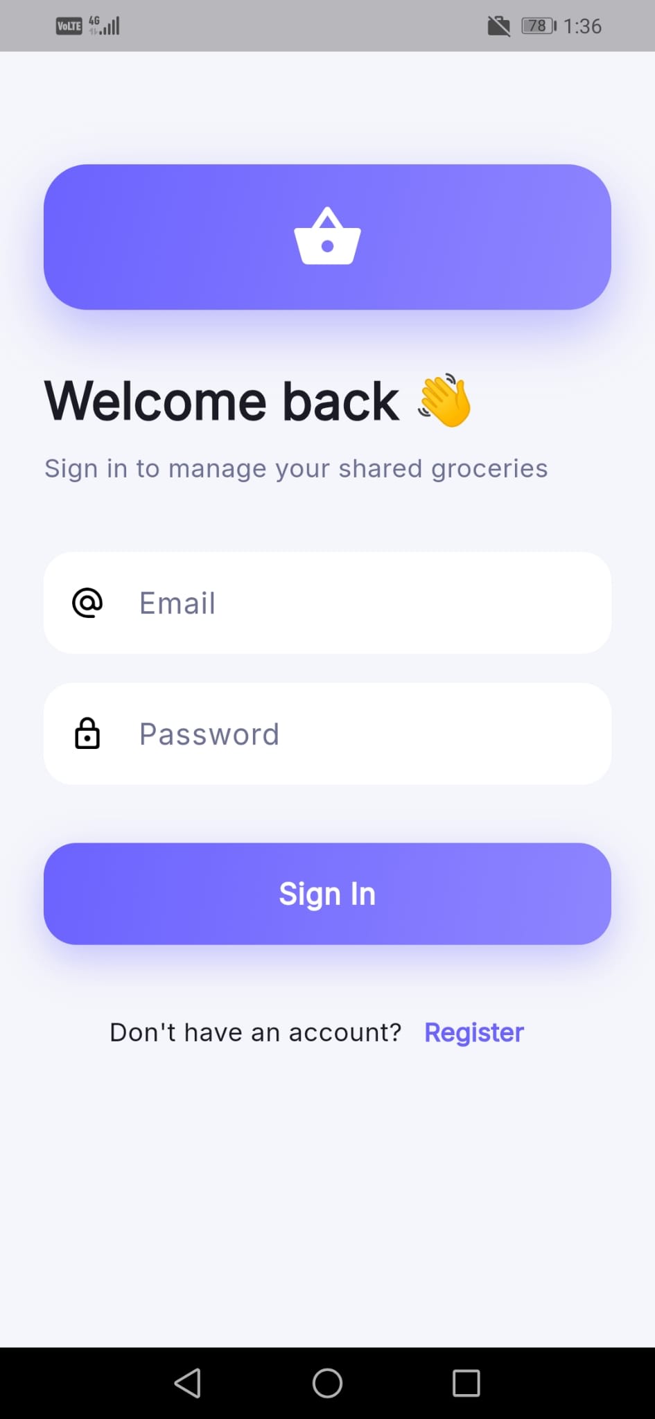Bachelor Rooms - Login