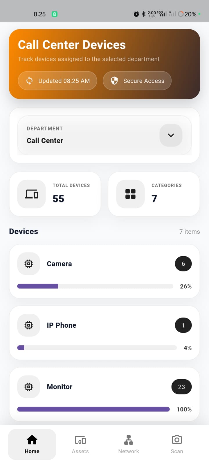IT Asset Tracker - Asset List