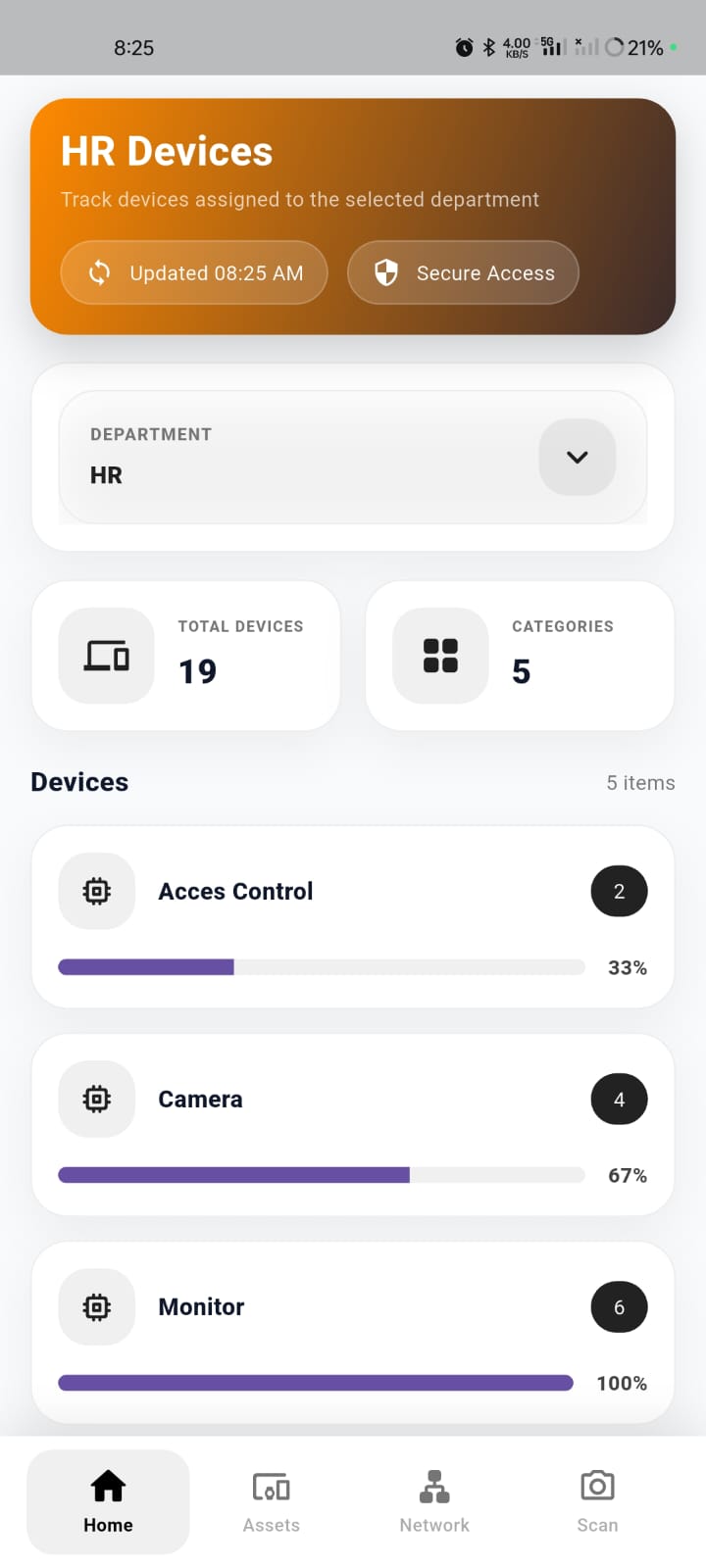 IT Asset Tracker - Asset List