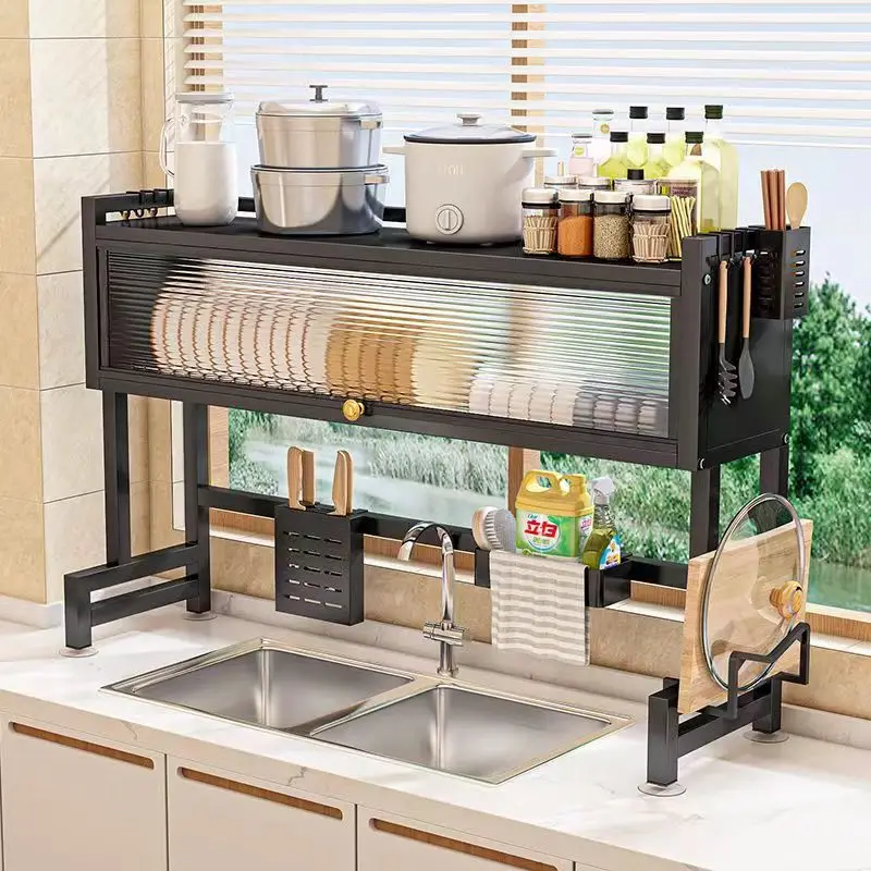 Égouttoir à Vaisselle Multifonction Haute Efficacité  5