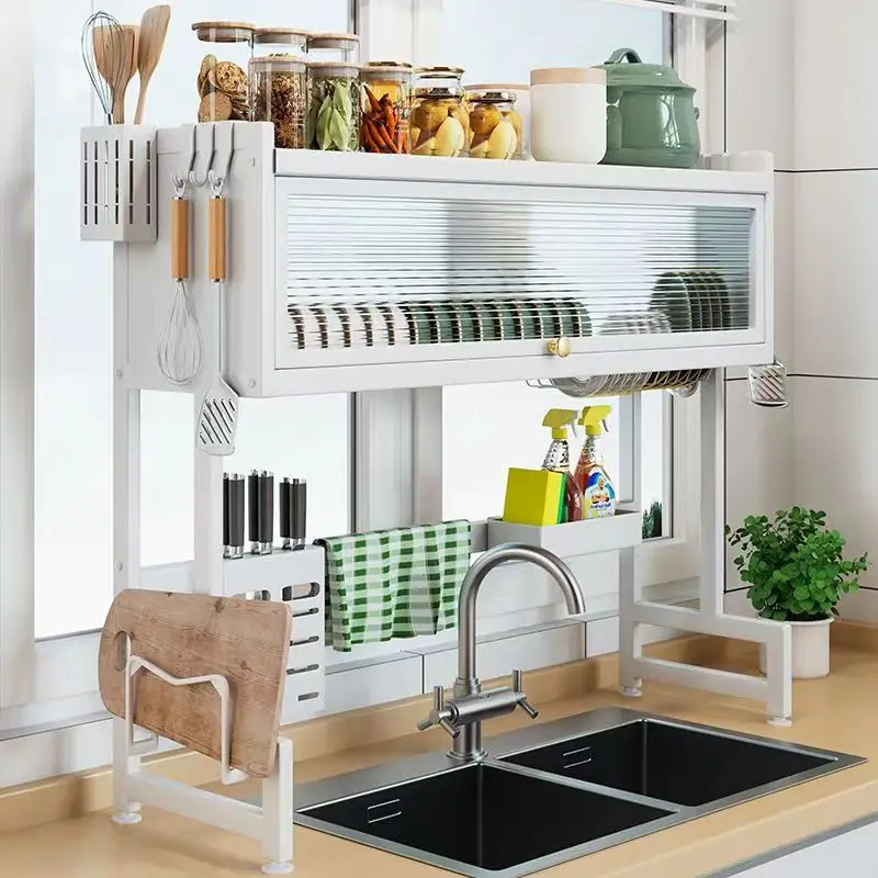 Égouttoir à Vaisselle Multifonction Haute Efficacité  6