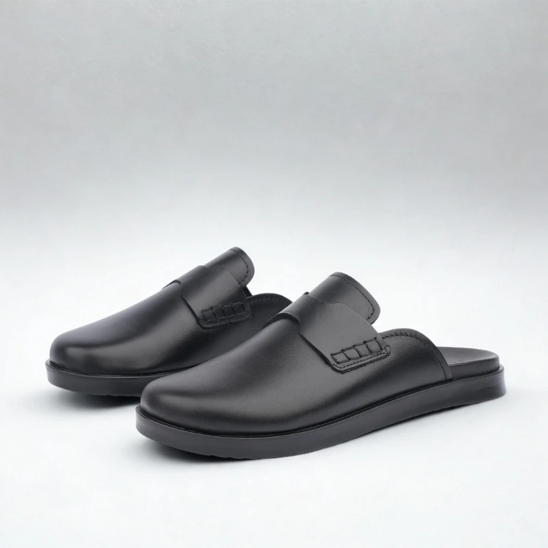 Mule en cuir 3