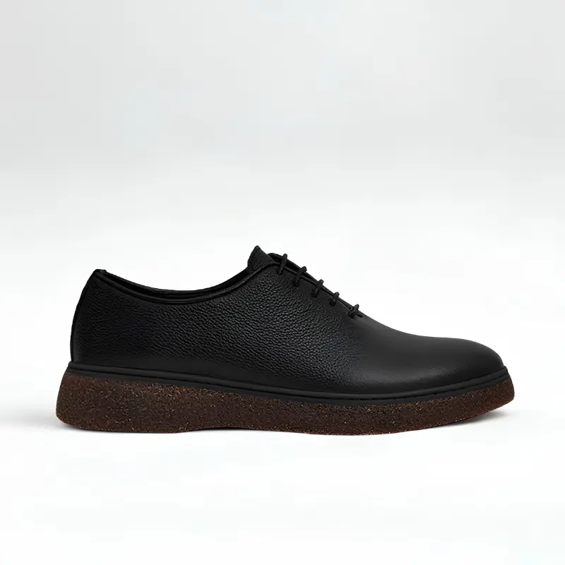 Chaussures en cuir grainé 2