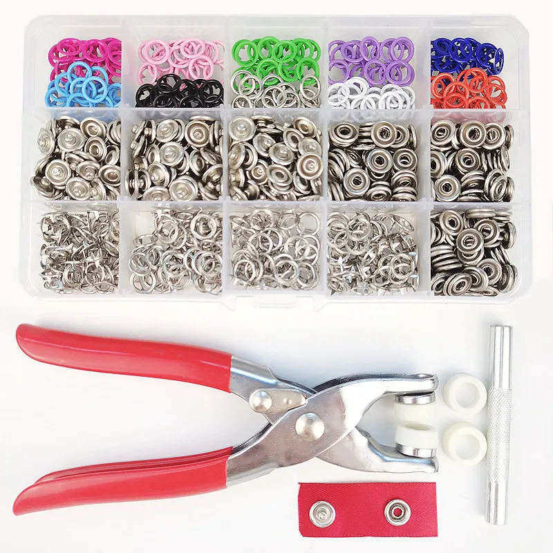 Pack de 3 Pinces à bouton manuelle 3