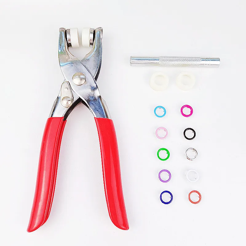 Pack de 3 Pinces à bouton manuelle 2