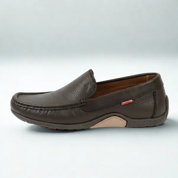 Mocassins en Cuir Grainé 3