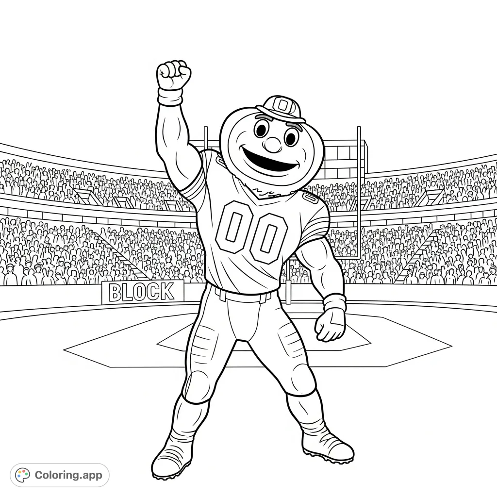 Team Spirit Coloring Pages - Coloring.app, image size:1024x1024