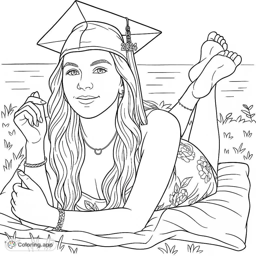 Graduation Day by the Lake