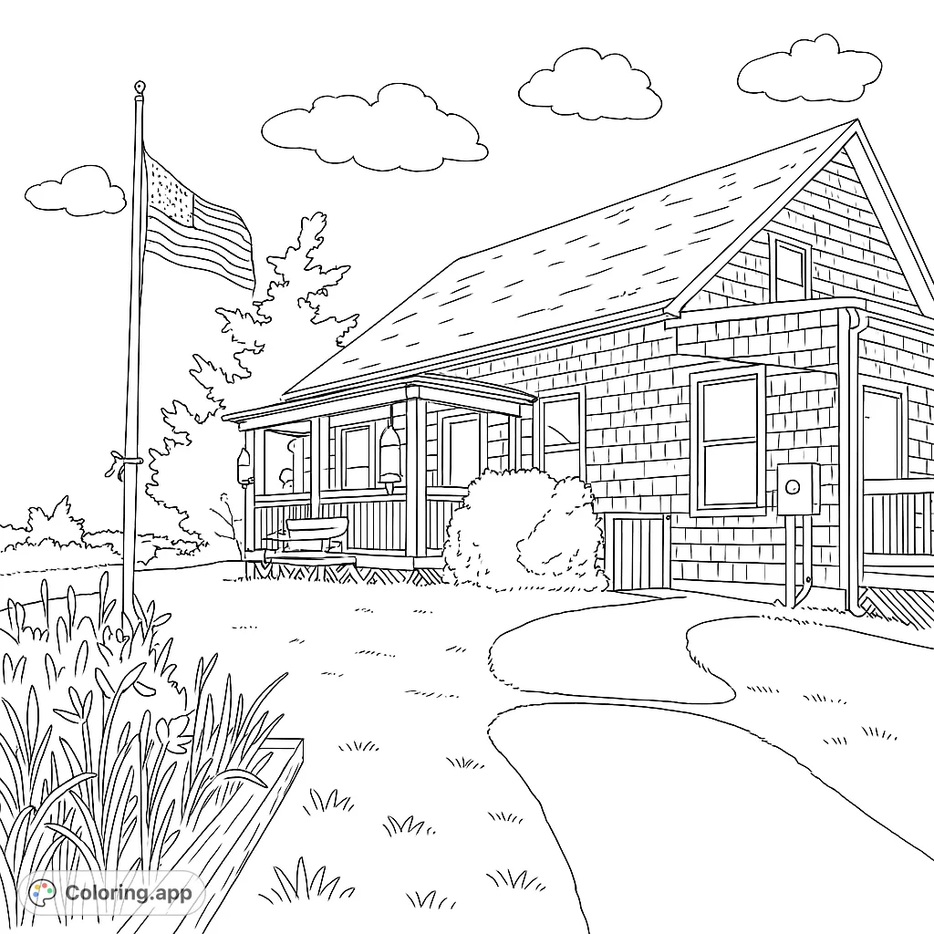 Cape Cod Marconi Station Scene