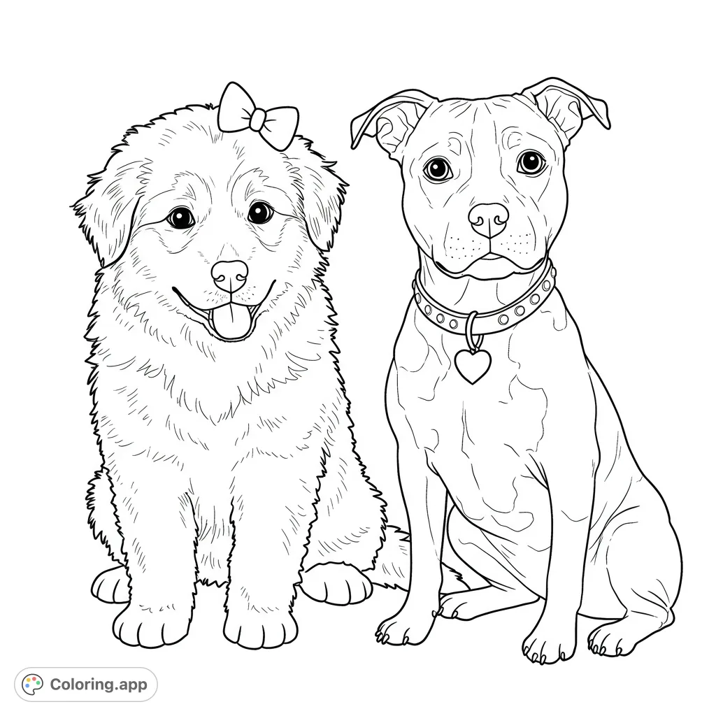 Puppy Pals: Heart Nose & Chest Patch