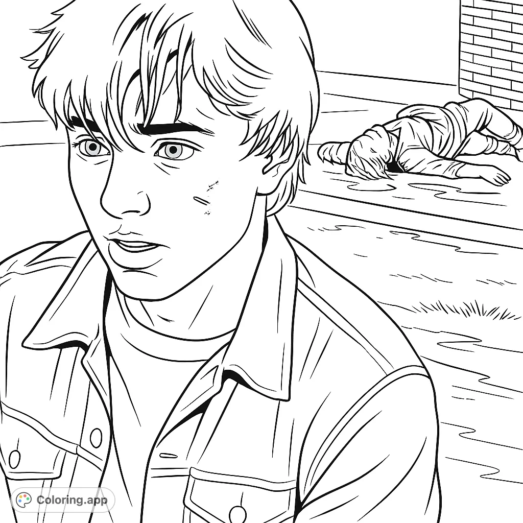 Dramatic Teen Movie Scene