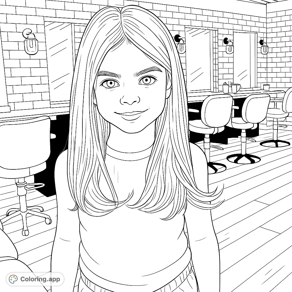 Discover this beautifully crafted printable coloring page with balanced design elements perfect for relaxation and creative expression for both kids and adults.