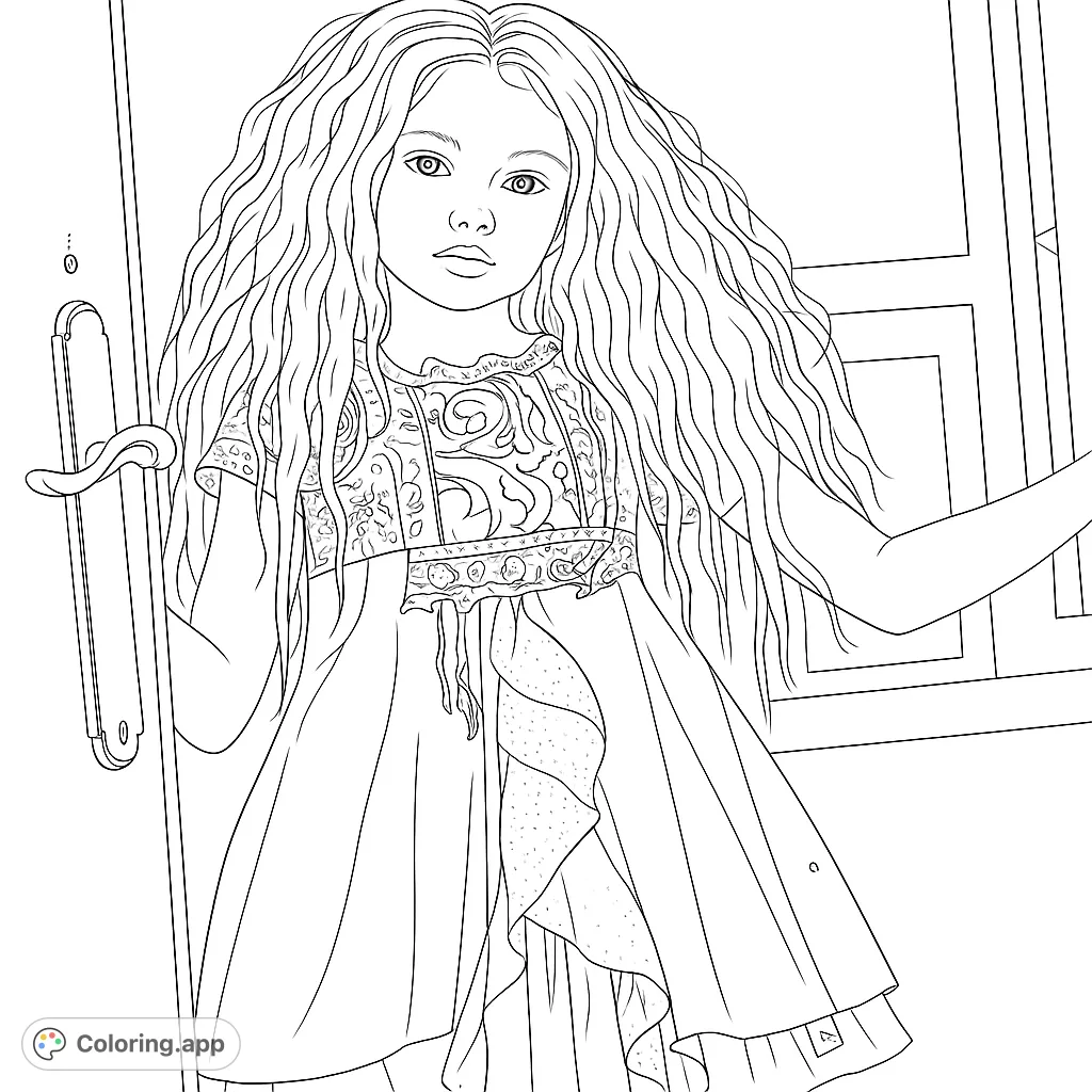 Discover this beautifully crafted printable coloring page with balanced design elements perfect for relaxation and creative expression for both kids and adults.