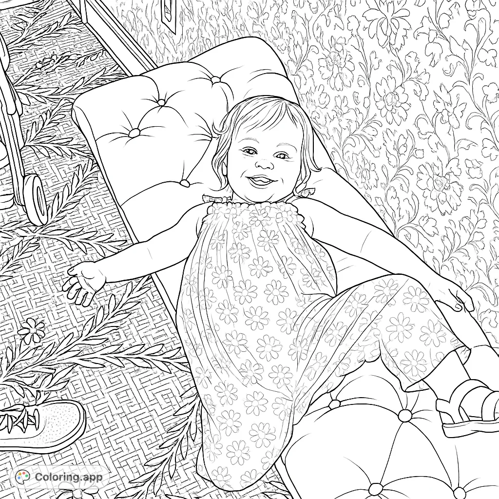 Discover this beautifully crafted printable coloring page with balanced design elements perfect for relaxation and creative expression for both kids and adults.