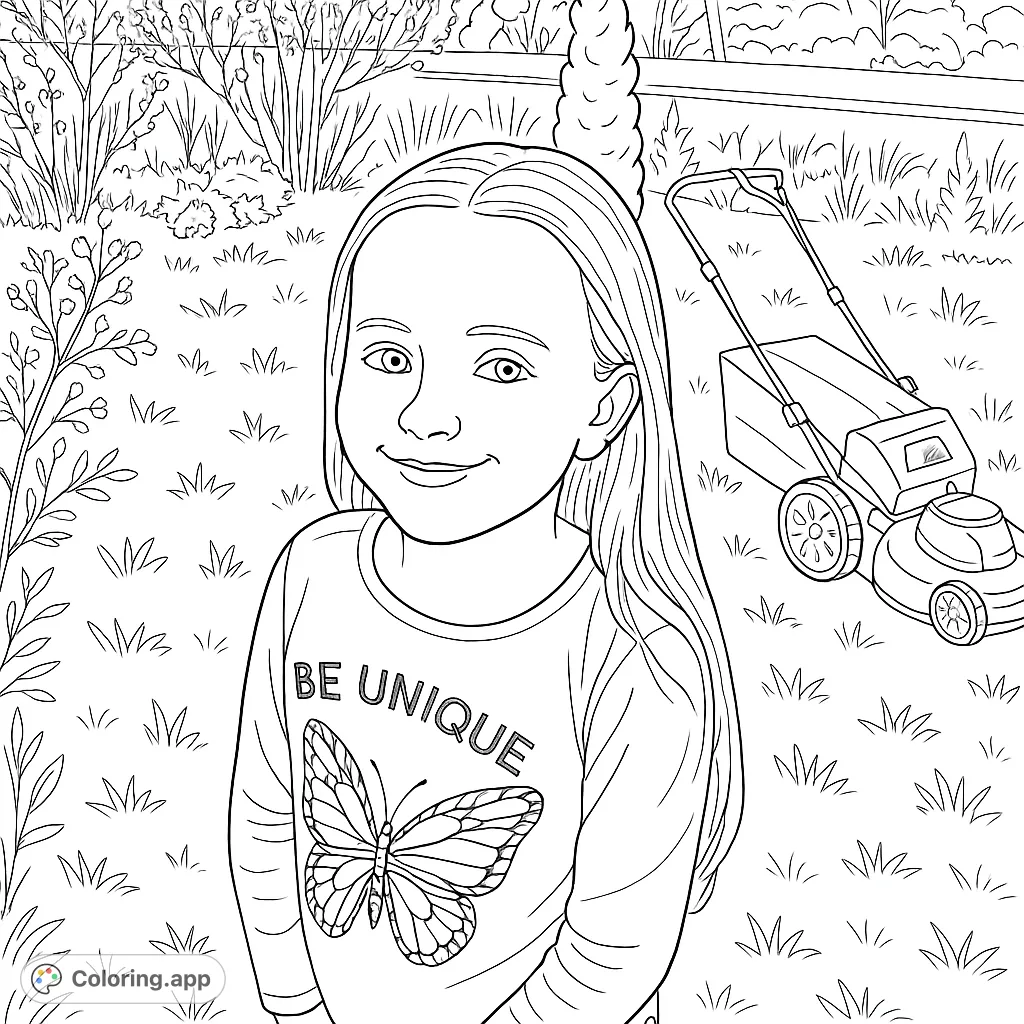 Discover this beautifully crafted printable coloring page with balanced design elements perfect for relaxation and creative expression for both kids and adults.