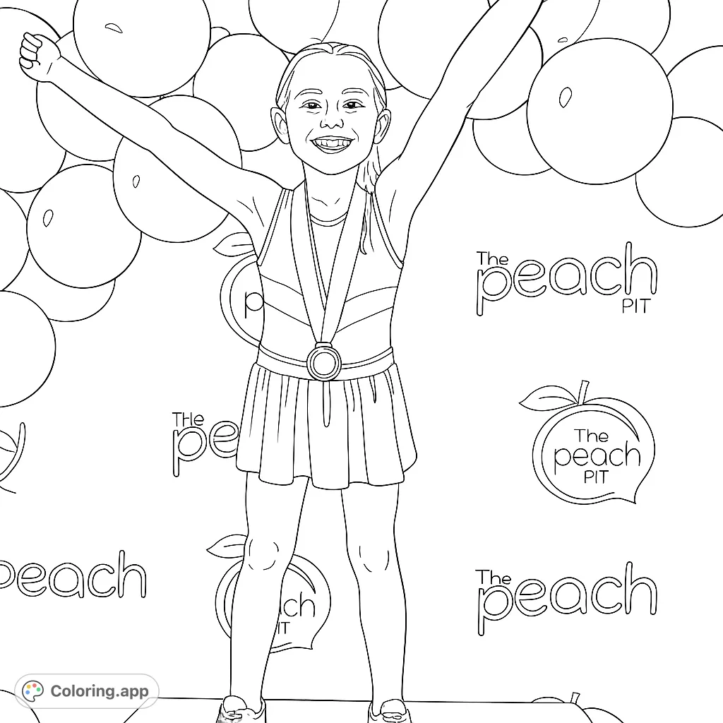 Discover this beautifully crafted printable coloring page with balanced design elements perfect for relaxation and creative expression for both kids and adults.