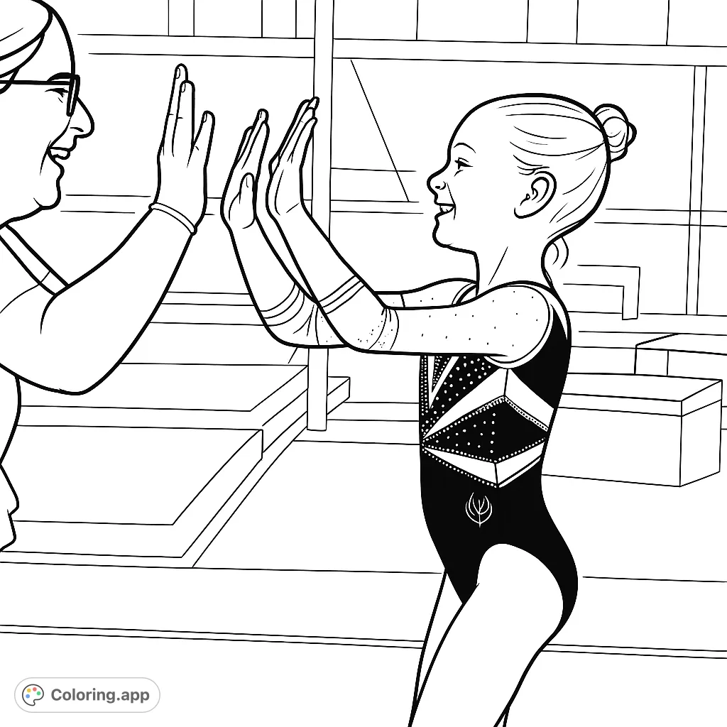 Discover this beautifully crafted printable coloring page with balanced design elements perfect for relaxation and creative expression for both kids and adults.