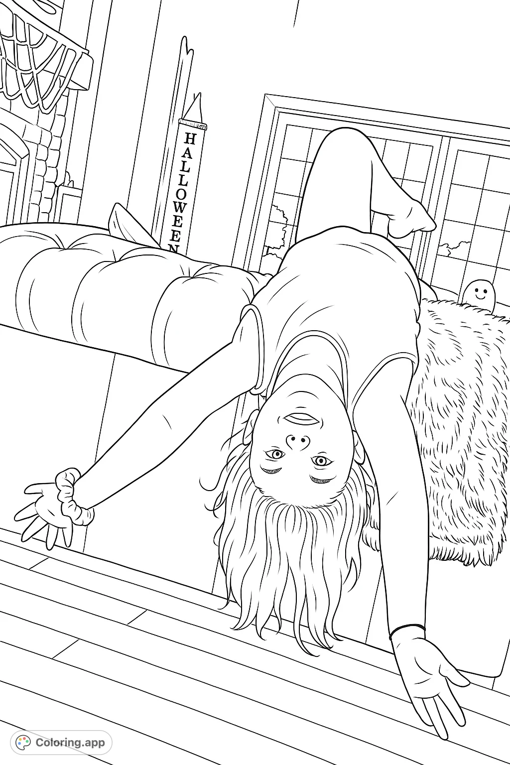 Discover this beautifully crafted printable coloring page with balanced design elements perfect for relaxation and creative expression for both kids and adults.