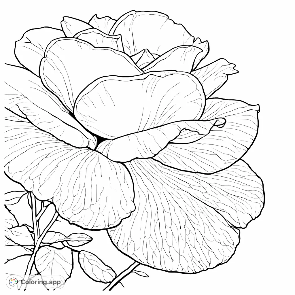 Discover the intricate beauty of a rose blossom with layered petals and delicate textures. Perfect for relaxation and creative expression.