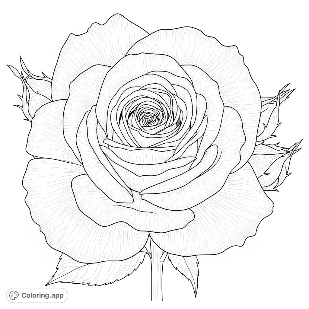 Discover the delicate beauty of a rose bloom in extreme close-up, featuring intricate inner petals, gracefully curving outer petals, and subtle veins.