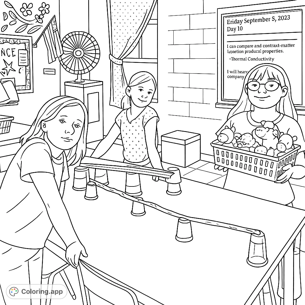 Classroom Building Project - Coloring.app